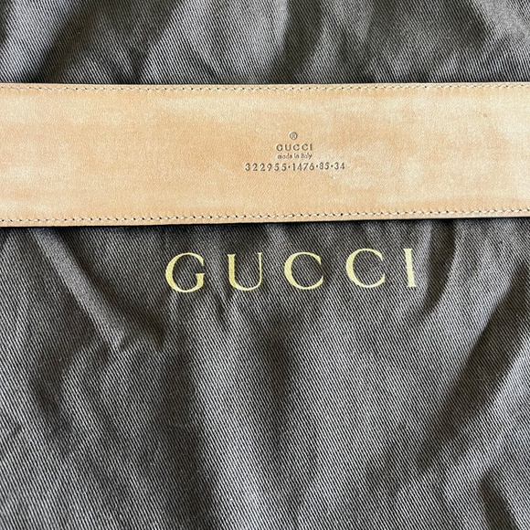 Authentic Bamboo Gucci belt - Picture 3 of 11